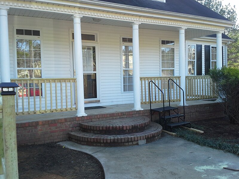 Handrail Installation - Dalton, Ga.